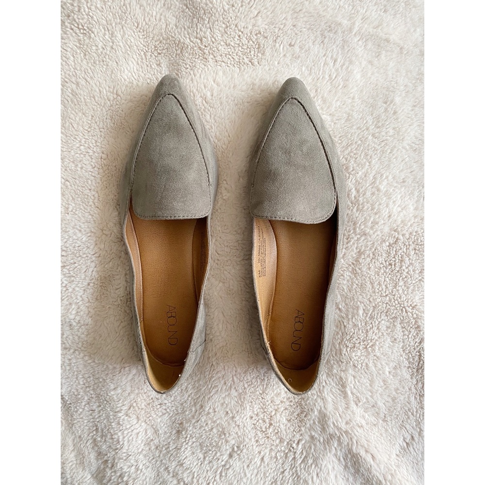 Abound Gray Suede Loafers